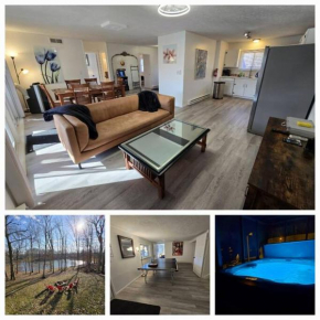 Eagles Nest At Heron Hill Retreat Hot Tub on Lake!